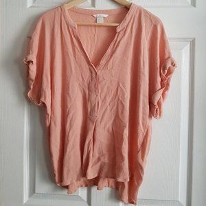 H&M Short Sleeve V-Neck Top